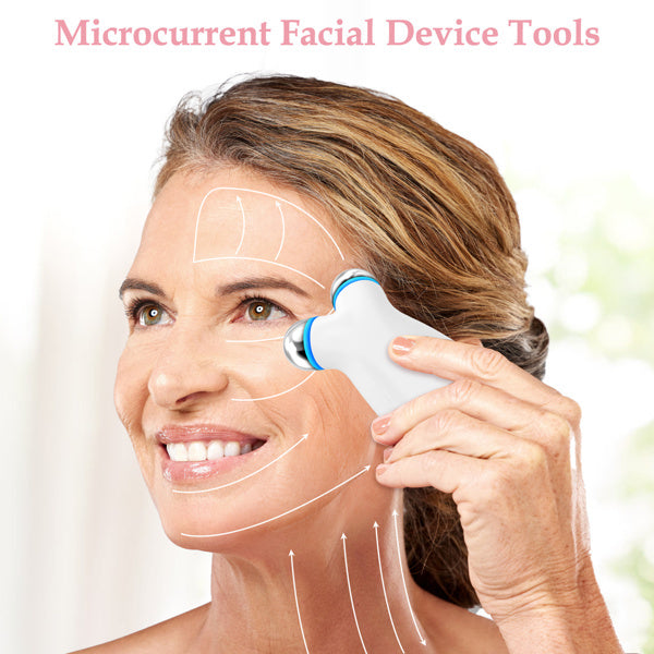 EMS Facial Toning Kit ⚡ Microcurrent Lift & Sculpt, Multi-Head Beauty Tools