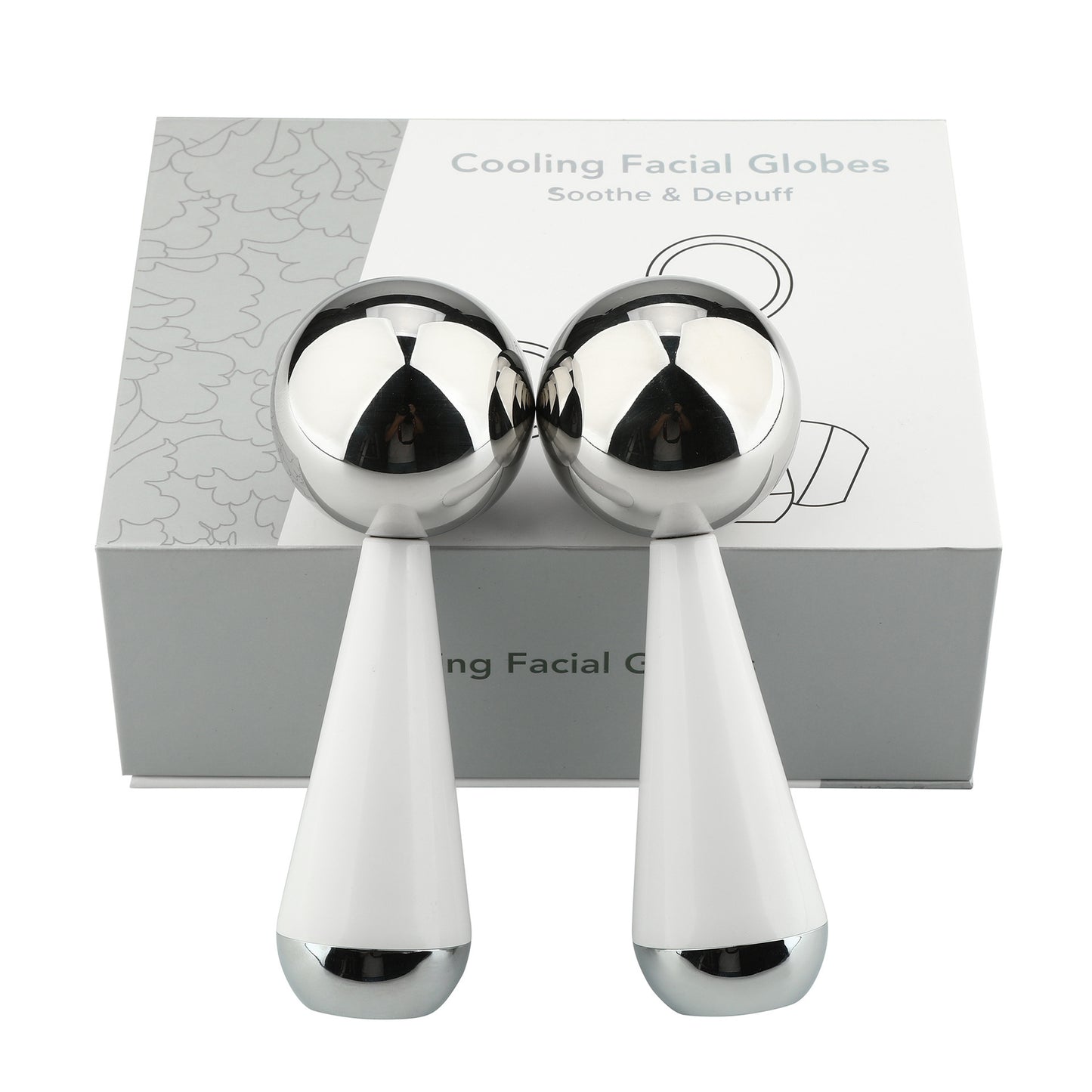 Stainless Steel Ice Roller ❄️ Puff-Reducing Face & Body Tool