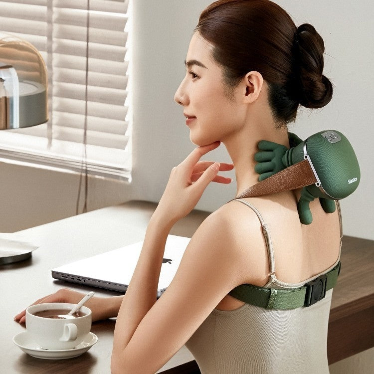 Tiny Hand Neck Massager ♂️ Portable Trigger-Point & Tension Relief