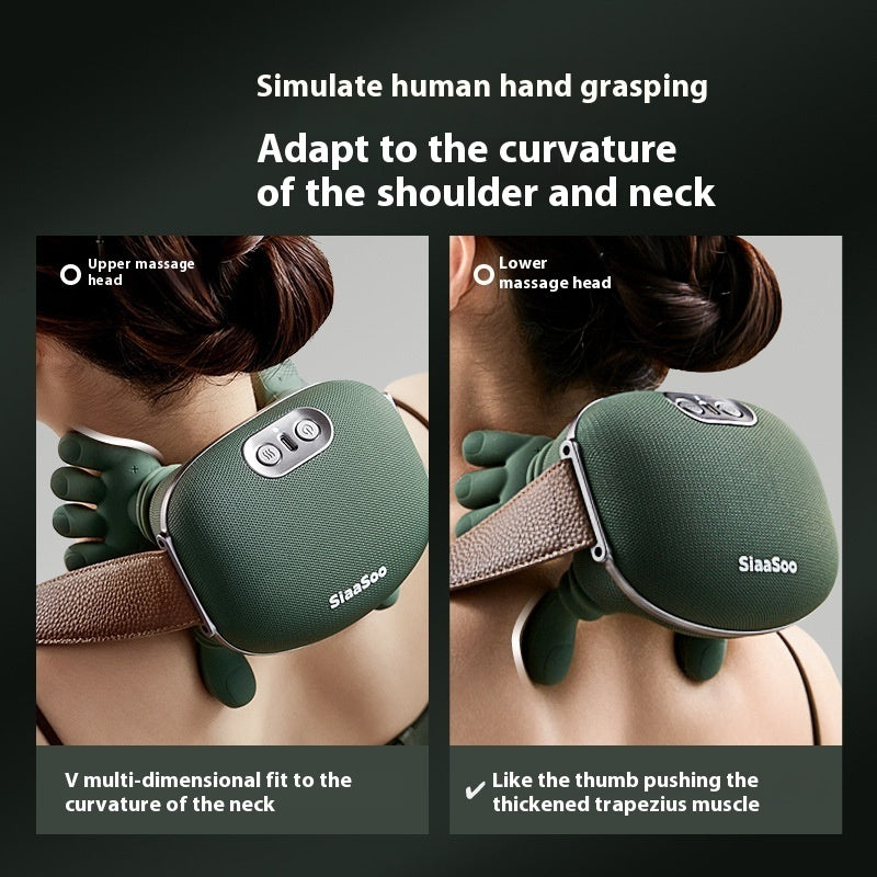 Tiny Hand Neck Massager ♂️ Portable Trigger-Point & Tension Relief