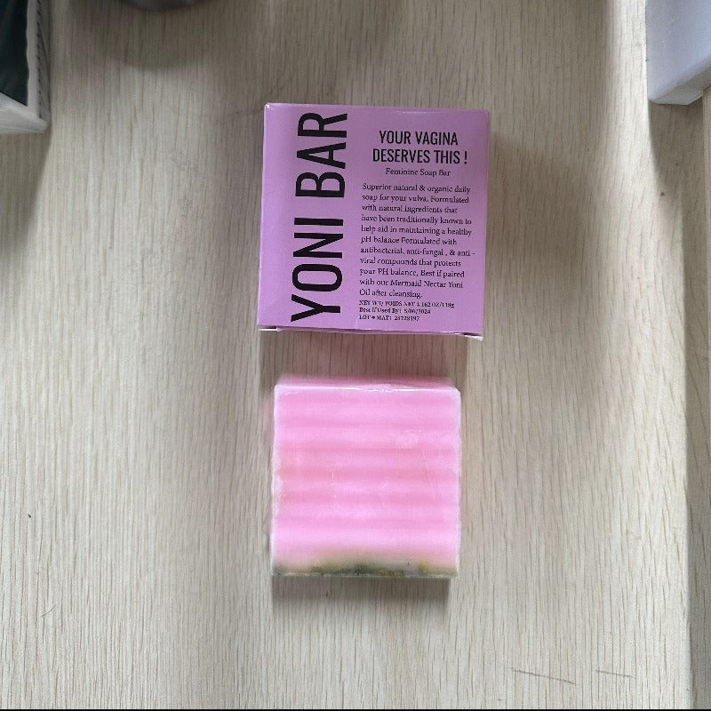 Purple Soap with Natural Plant Extracts