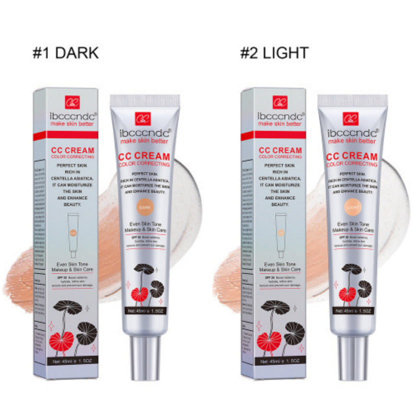 Hydrating CC Cream ️ Color-Correcting, Waterproof & Sweat-Resistant