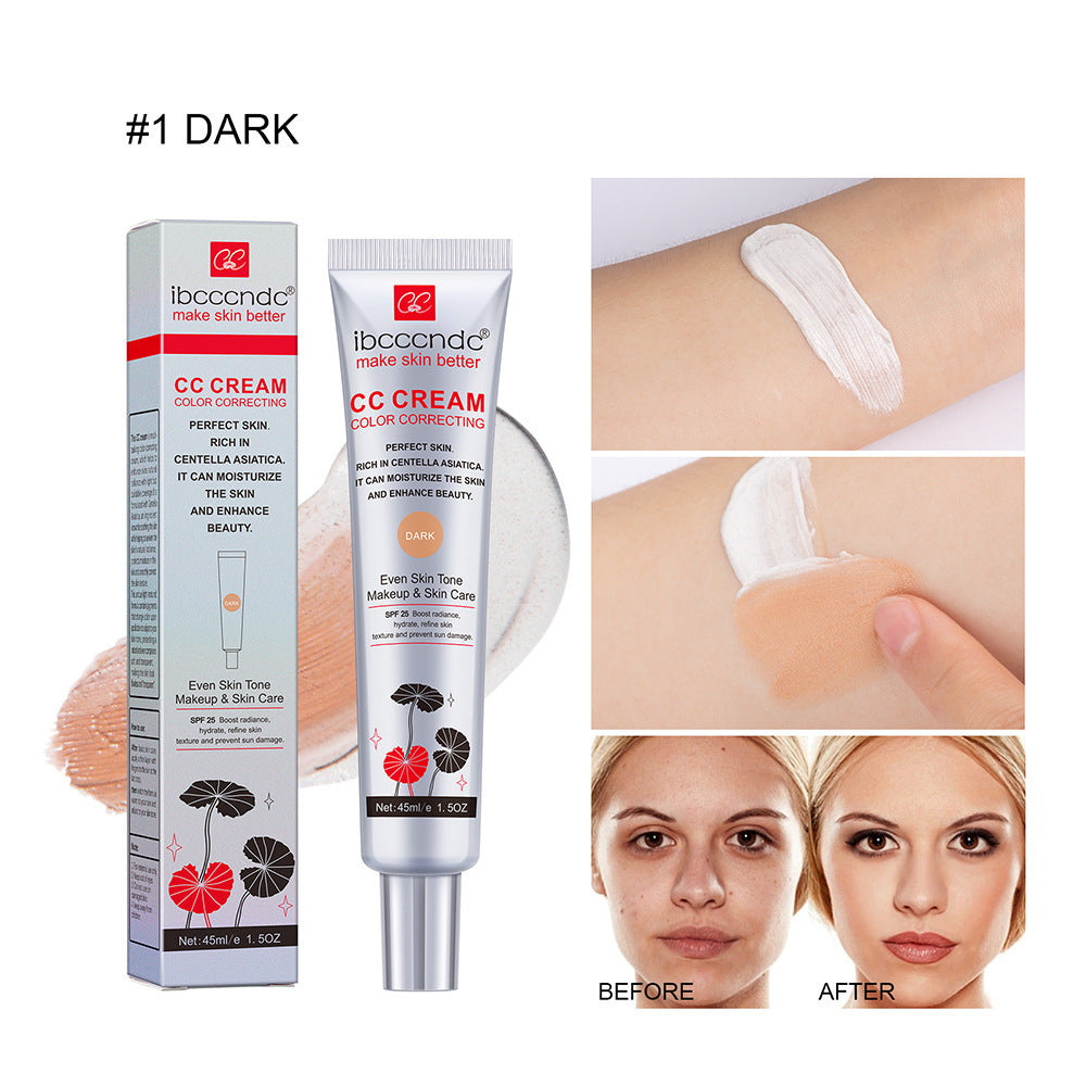 Hydrating CC Cream ️ Color-Correcting, Waterproof & Sweat-Resistant