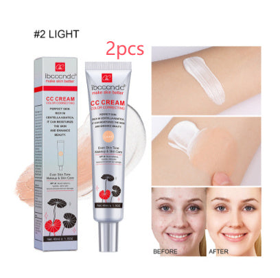 Hydrating CC Cream ️ Color-Correcting, Waterproof & Sweat-Resistant