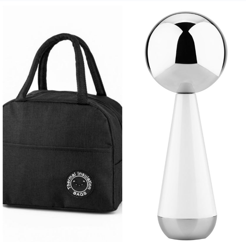 Stainless Steel Ice Roller ❄️ Puff-Reducing Face & Body Tool