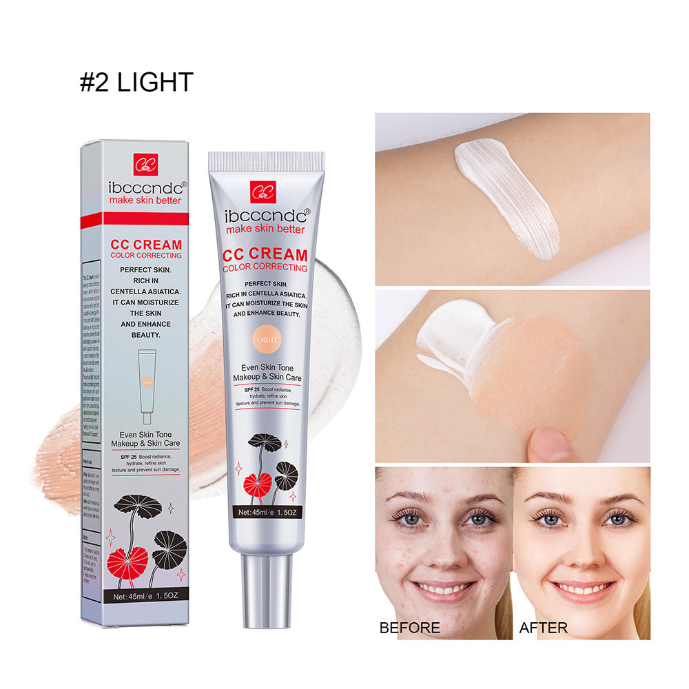Hydrating CC Cream ️ Color-Correcting, Waterproof & Sweat-Resistant