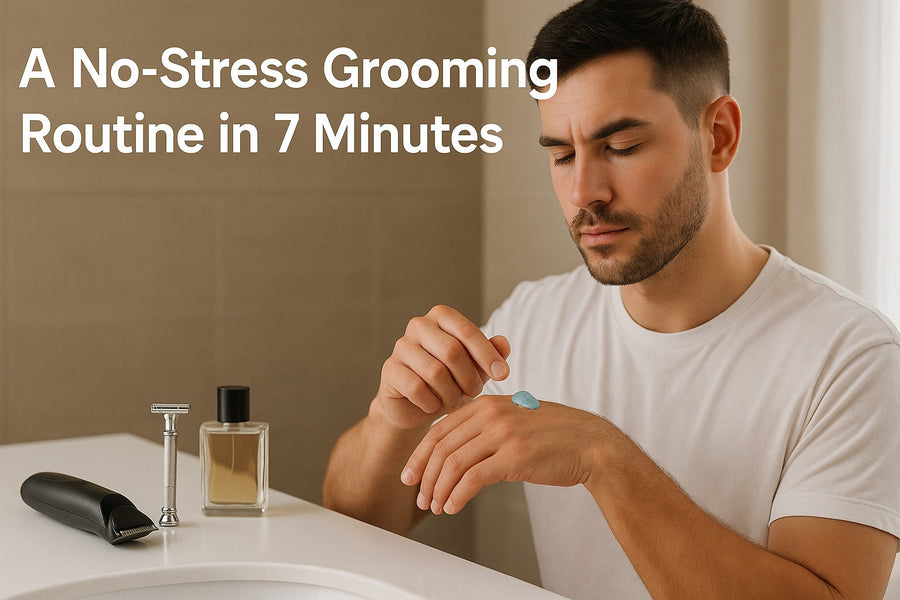 A No-Stress Grooming Routine in 7 Minutes