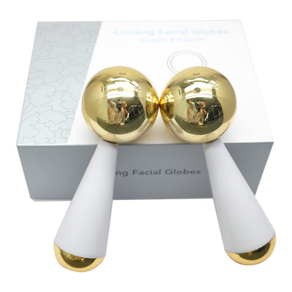 Stainless Steel Ice Roller ❄️ Puff-Reducing Face & Body Tool
