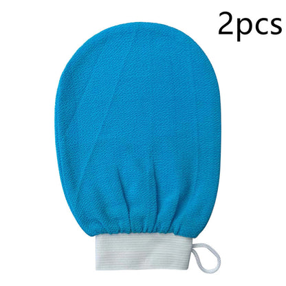 Exfoliating Bath Gloves  Dual-Texture Deep Clean (Multi-Color)
