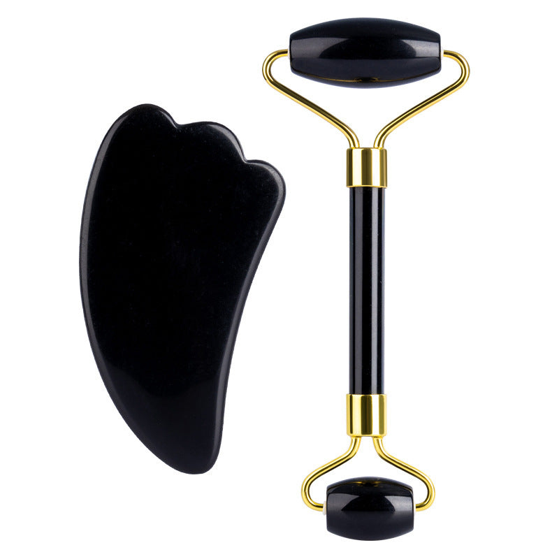 Genuine Quartz Jade Roller & Gua Sha Set  Lift, Tone & Soothe