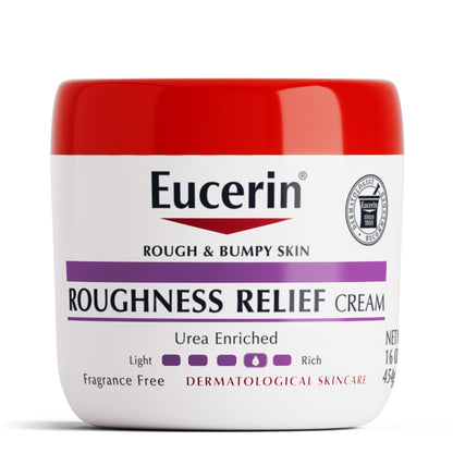 Eucerin Roughness Relief Body Cream 16 oz Jar