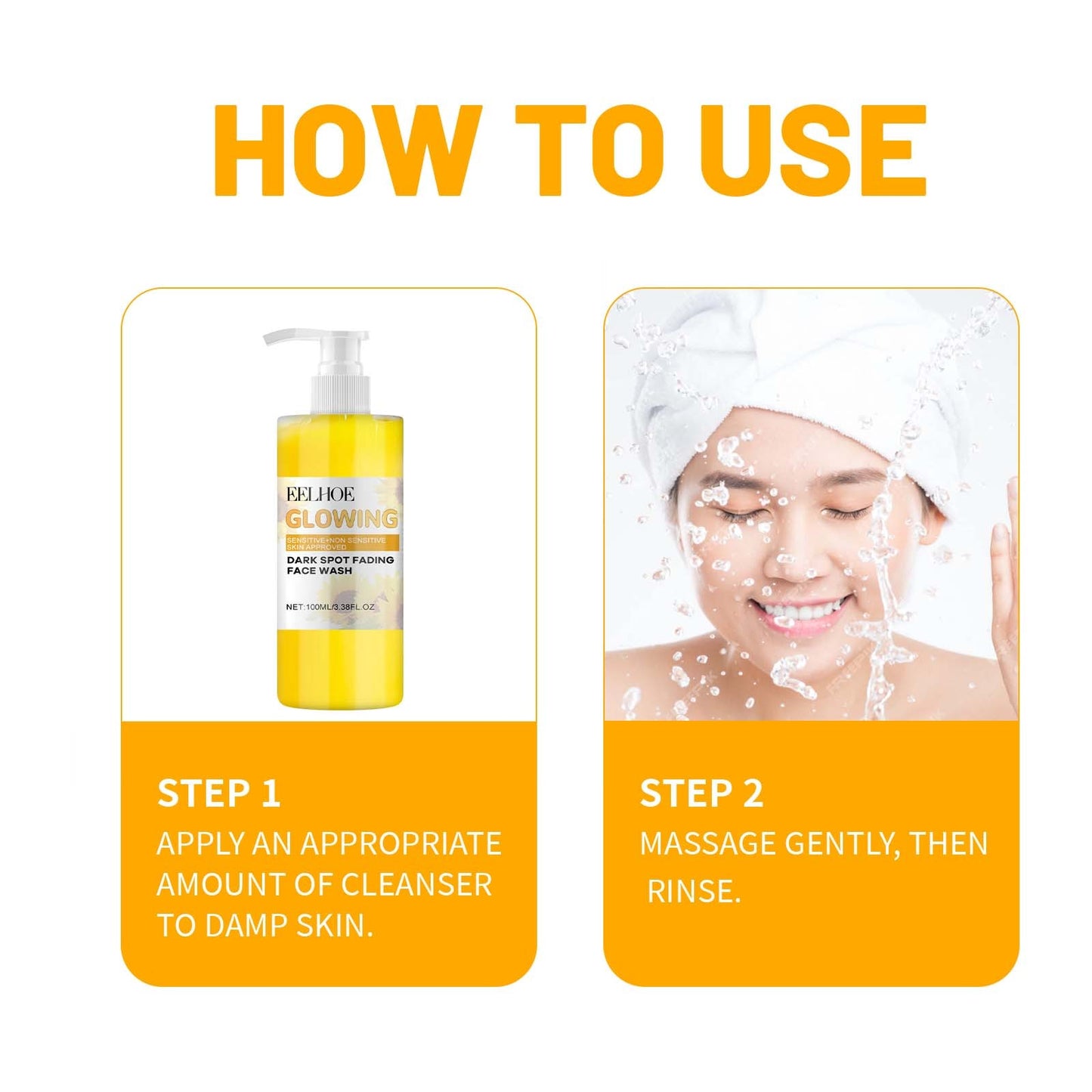 Turmeric Whitening Cleanser Lotion