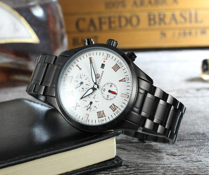 Men’s Luxury Automatic Mechanical Watch ⌚ Stainless Steel Waterproof