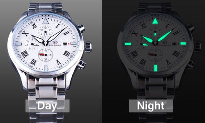Men’s Luxury Automatic Mechanical Watch ⌚ Stainless Steel Waterproof