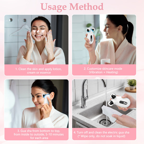 EMS Facial Toning Kit ⚡ Microcurrent Lift & Sculpt, Multi-Head Beauty Tools