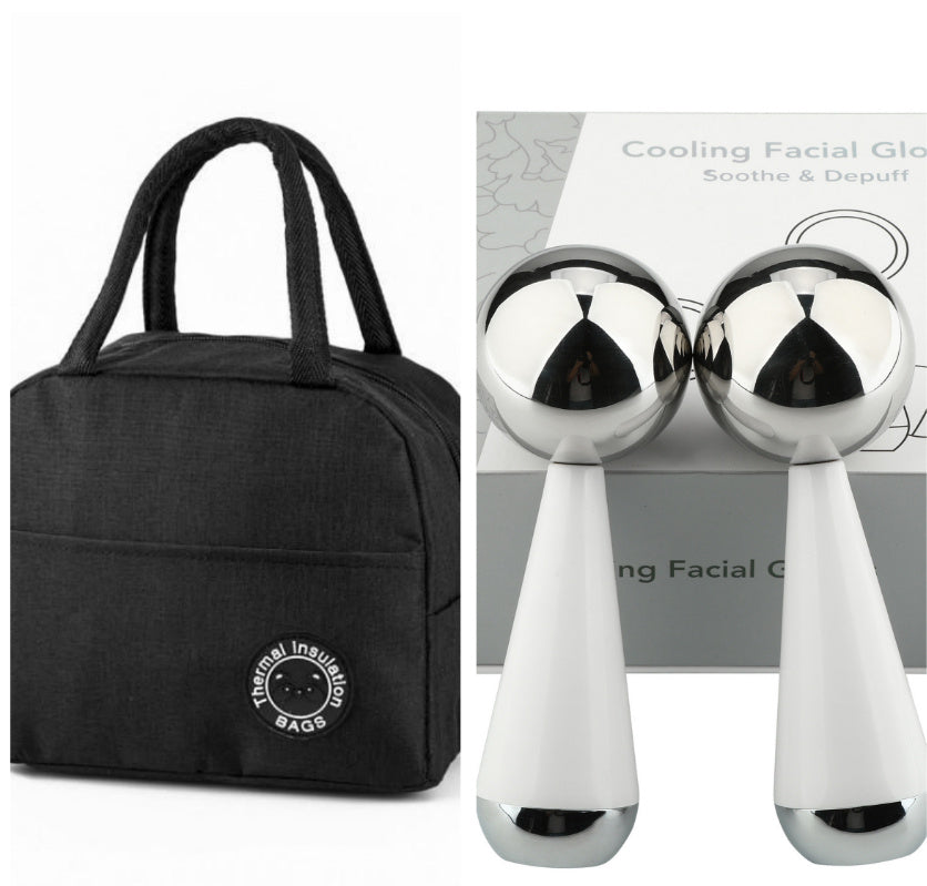 Stainless Steel Ice Roller ❄️ Puff-Reducing Face & Body Tool