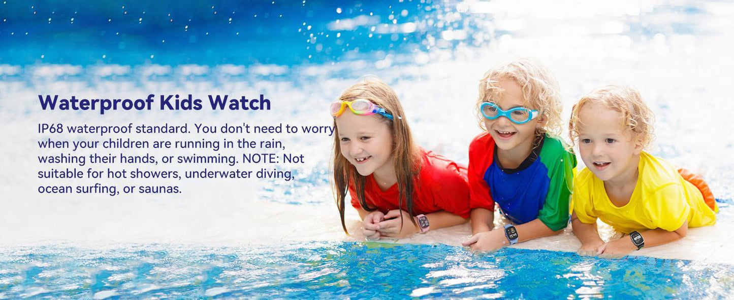 K1 Children’s Smart Watch  GPS, SOS & Learning Games