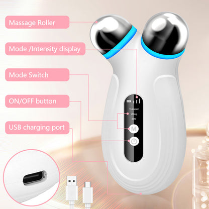 EMS Facial Toning Kit ⚡ Microcurrent Lift & Sculpt, Multi-Head Beauty Tools