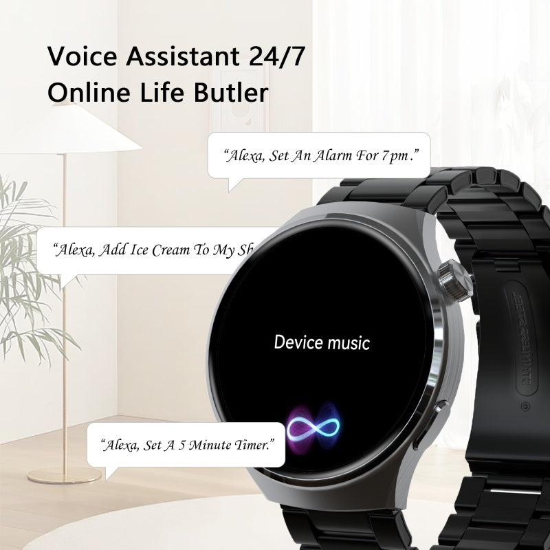 SENBONO V19 Business Smart Watch  Answer Calls, HR, Waterproof