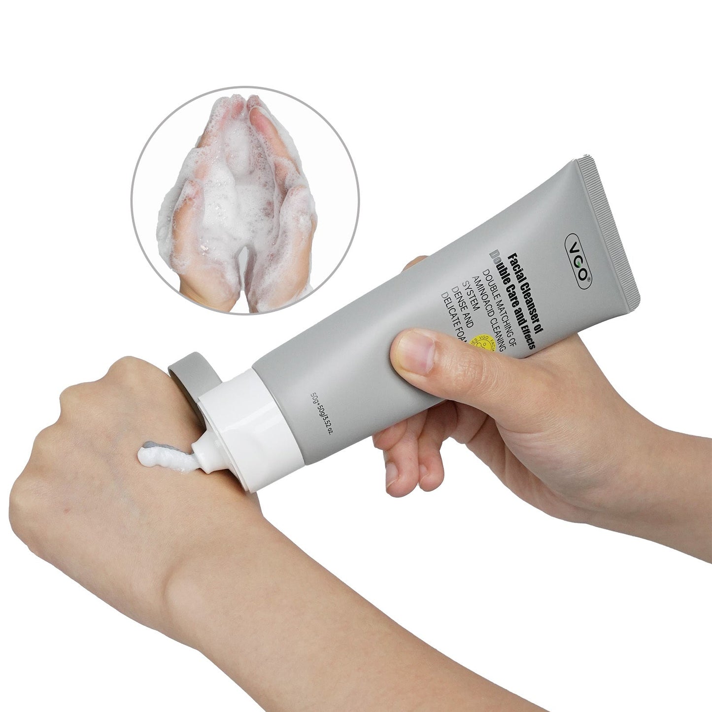 Facial Cleanser Of Double Care And Effets