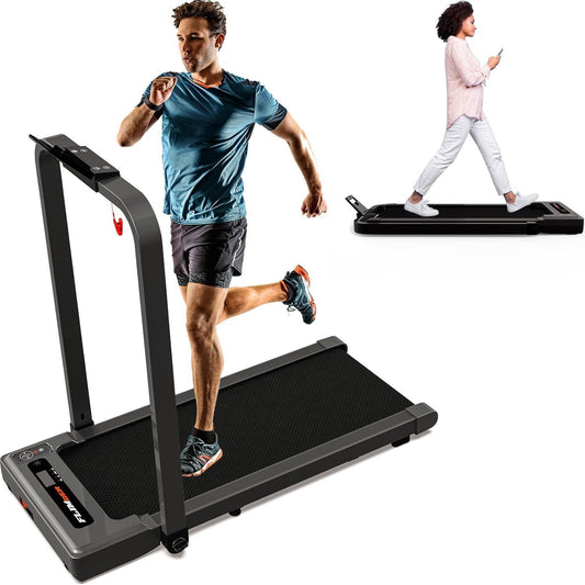 Under-Desk Walking Treadmill ‍♀️ 2.5HP, 300-lb Capacity, Foldable + Remote