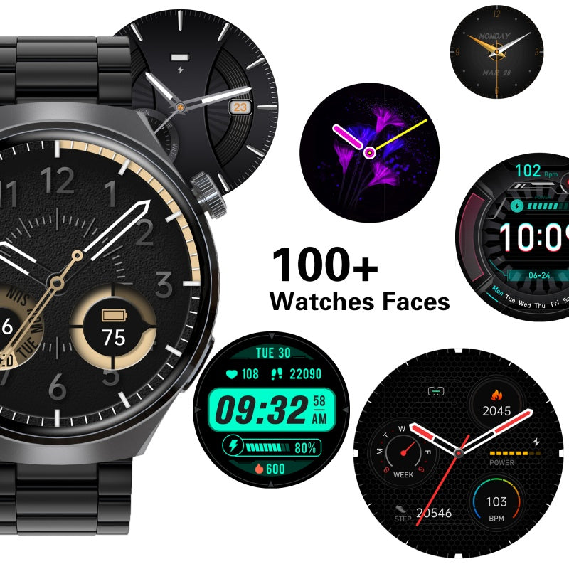 SENBONO V19 Business Smart Watch  Answer Calls, HR, Waterproof