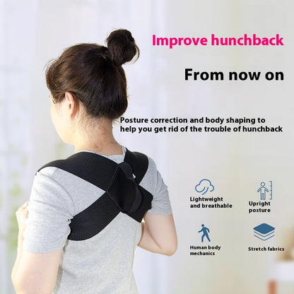 Invisible Shoulder Corrector  Under-Clothing Alignment Support | Discreet, Adjustable