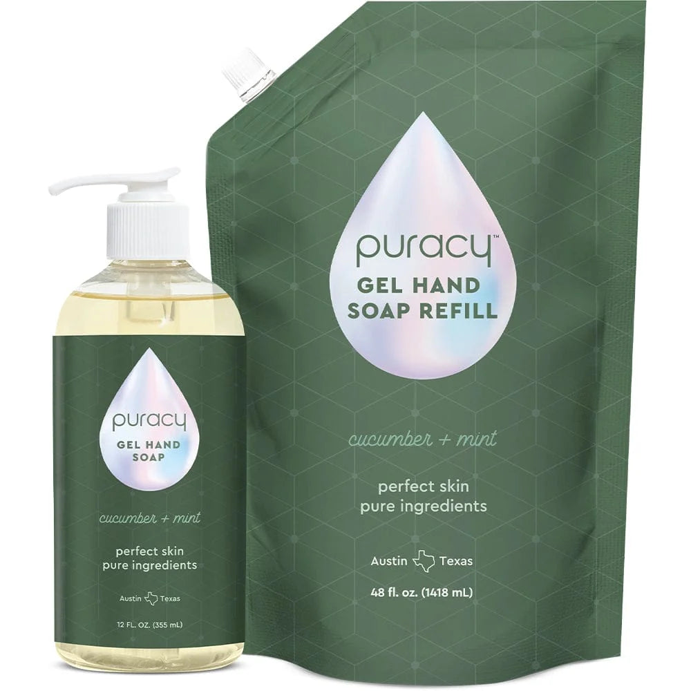 Puracy Gel Hand Soap (Plant-Derived, Family-Friendly, High-Use Value)