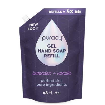 Puracy Gel Hand Soap (Plant-Derived, Family-Friendly, High-Use Value)