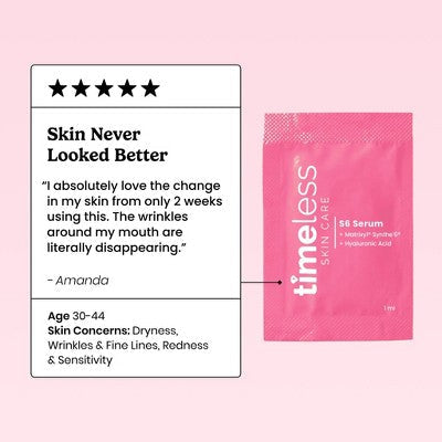 Timeless Skin Care Matrixyl Synthe Serum Pouches 28ct