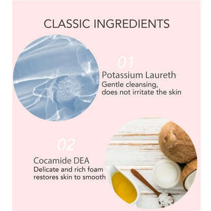 AILKE Organic Rose Facial Cleanser