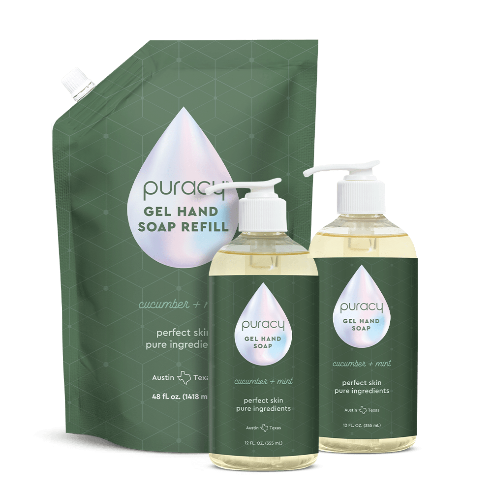 Puracy Gel Hand Soap (Plant-Derived, Family-Friendly, High-Use Value)