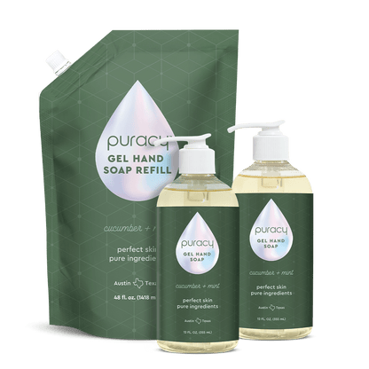 Puracy Gel Hand Soap (Plant-Derived, Family-Friendly, High-Use Value)