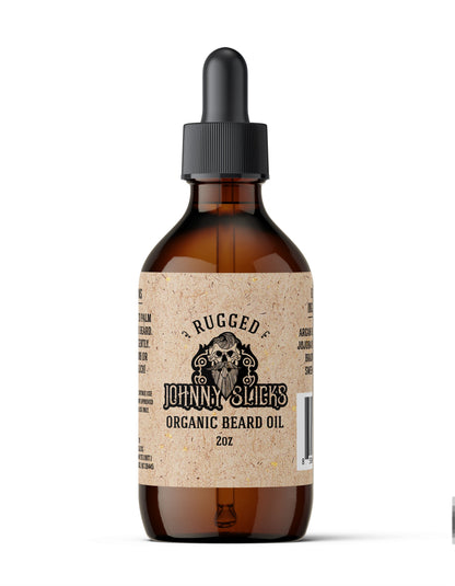Johnny Slicks Organic Beard Oil (Original · Rugged · Paradise)