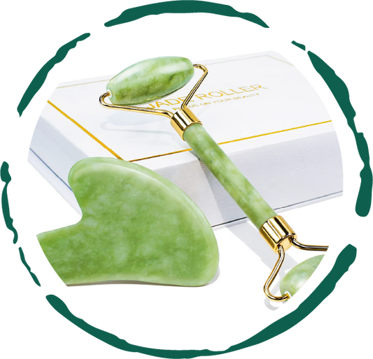 BeNat Jade Roller & Gua Sha Gift Box