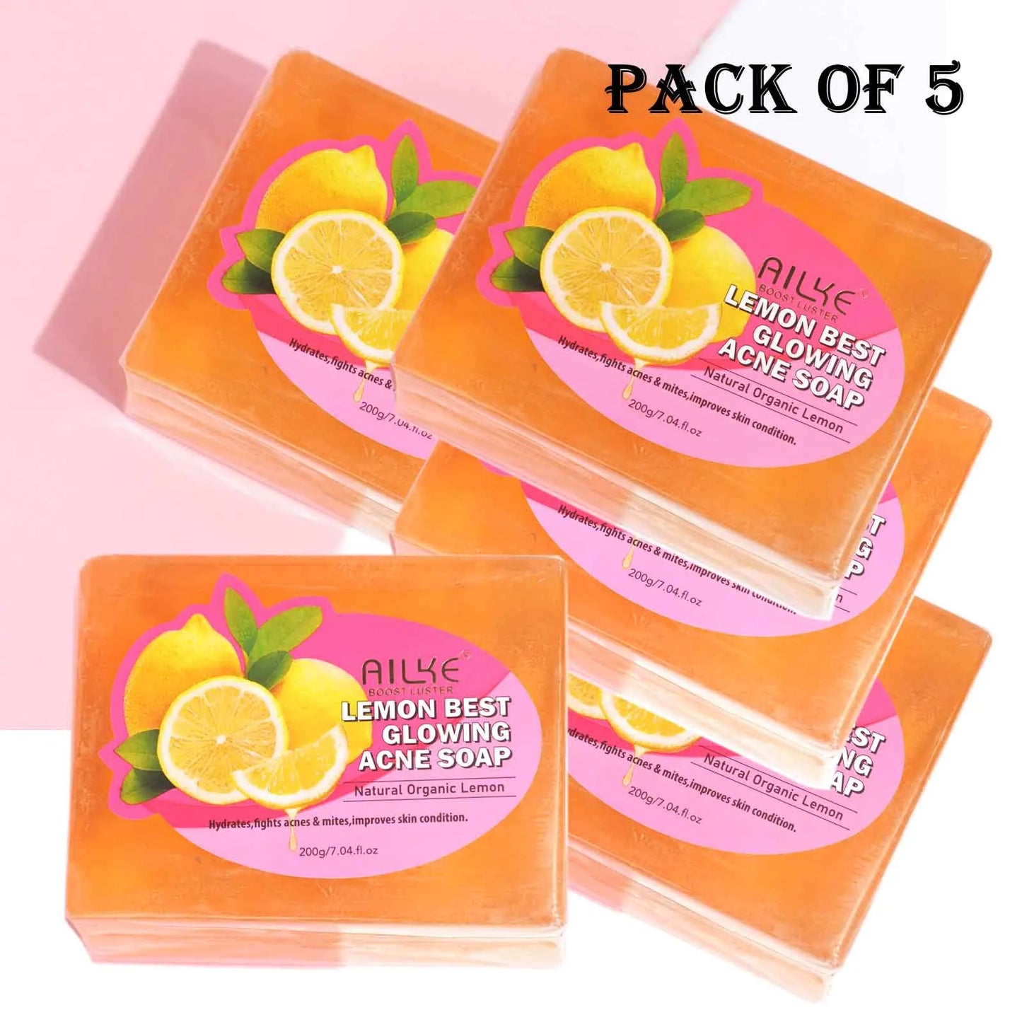 AILKE Natural Lemon Soap