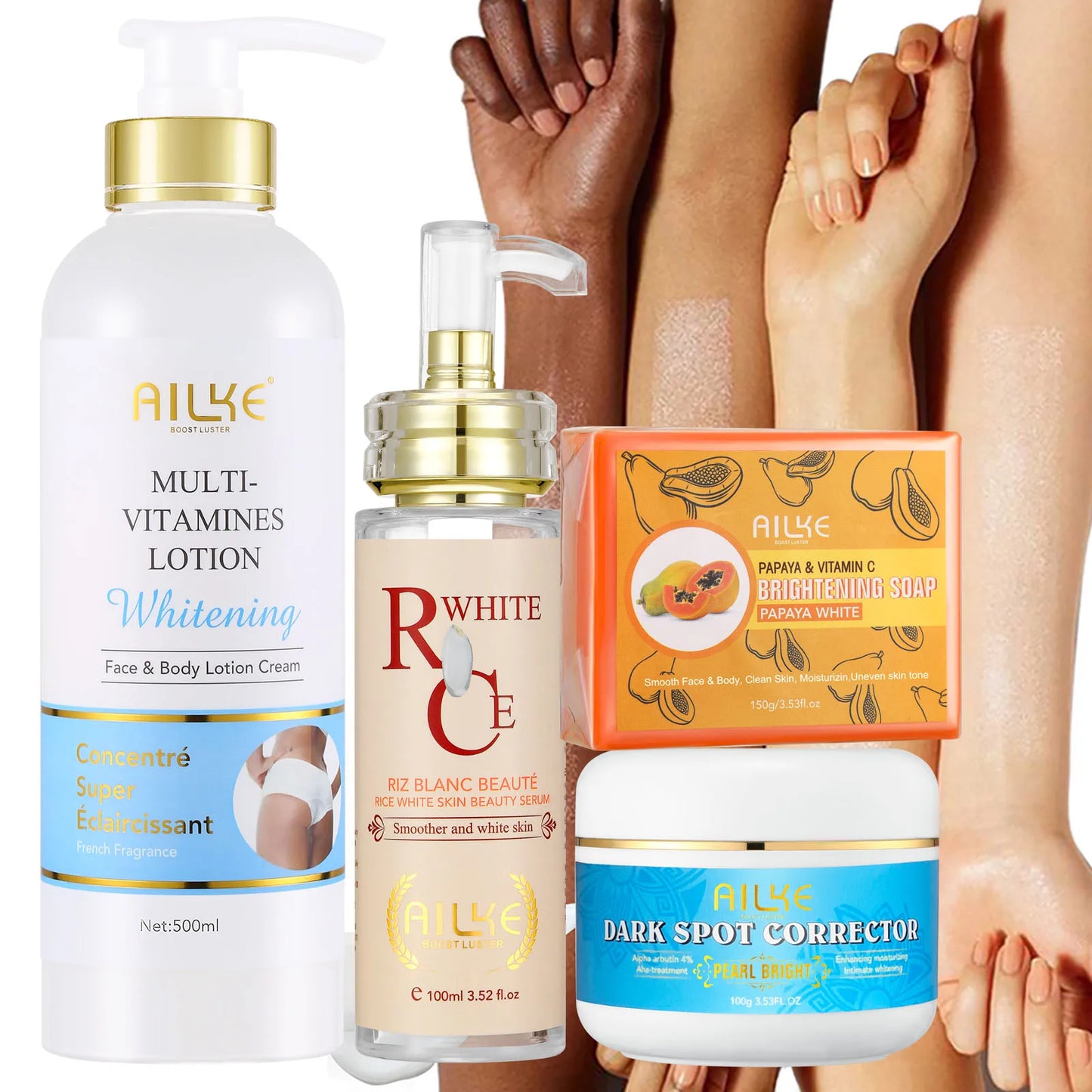AILKE Multi Vitamin Whitening Body Lotion