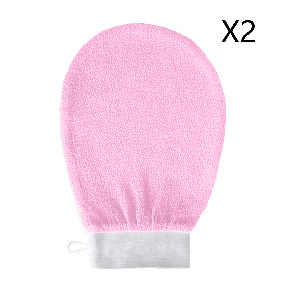 Exfoliating Bath Gloves  Dual-Texture Deep Clean (Multi-Color)
