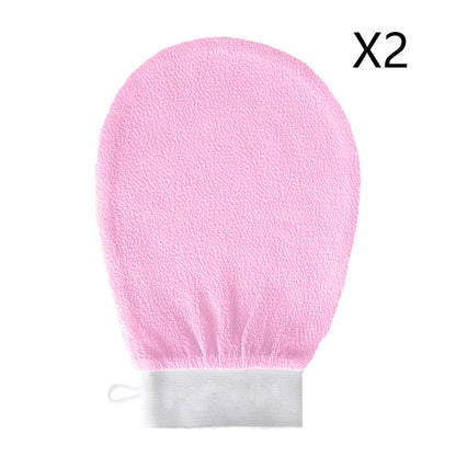 Exfoliating Bath Gloves  Dual-Texture Deep Clean (Multi-Color)