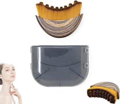 Facial Soft Gua Sha Brush  Gentle Sculpt, Lift & Glow