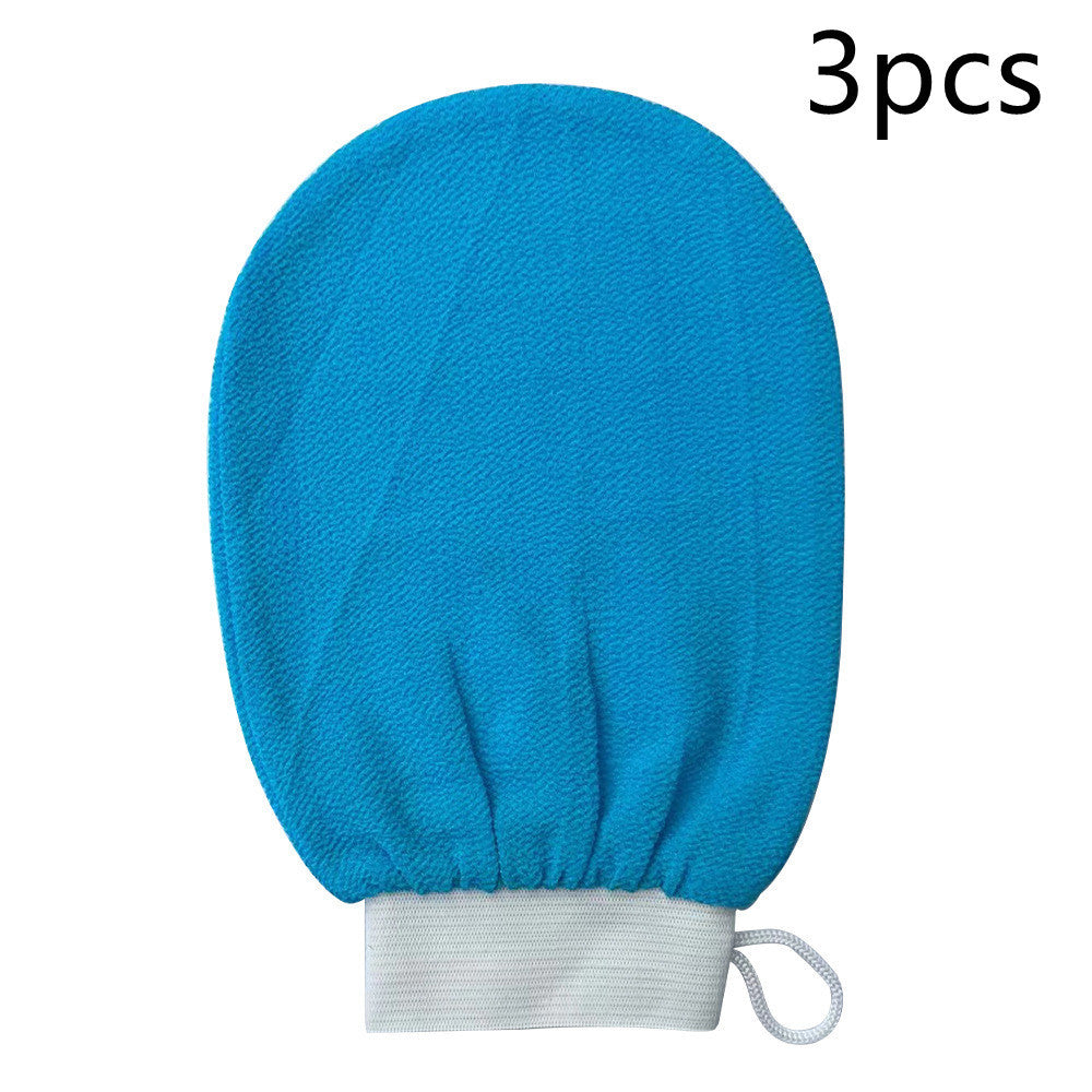 Exfoliating Bath Gloves  Dual-Texture Deep Clean (Multi-Color)