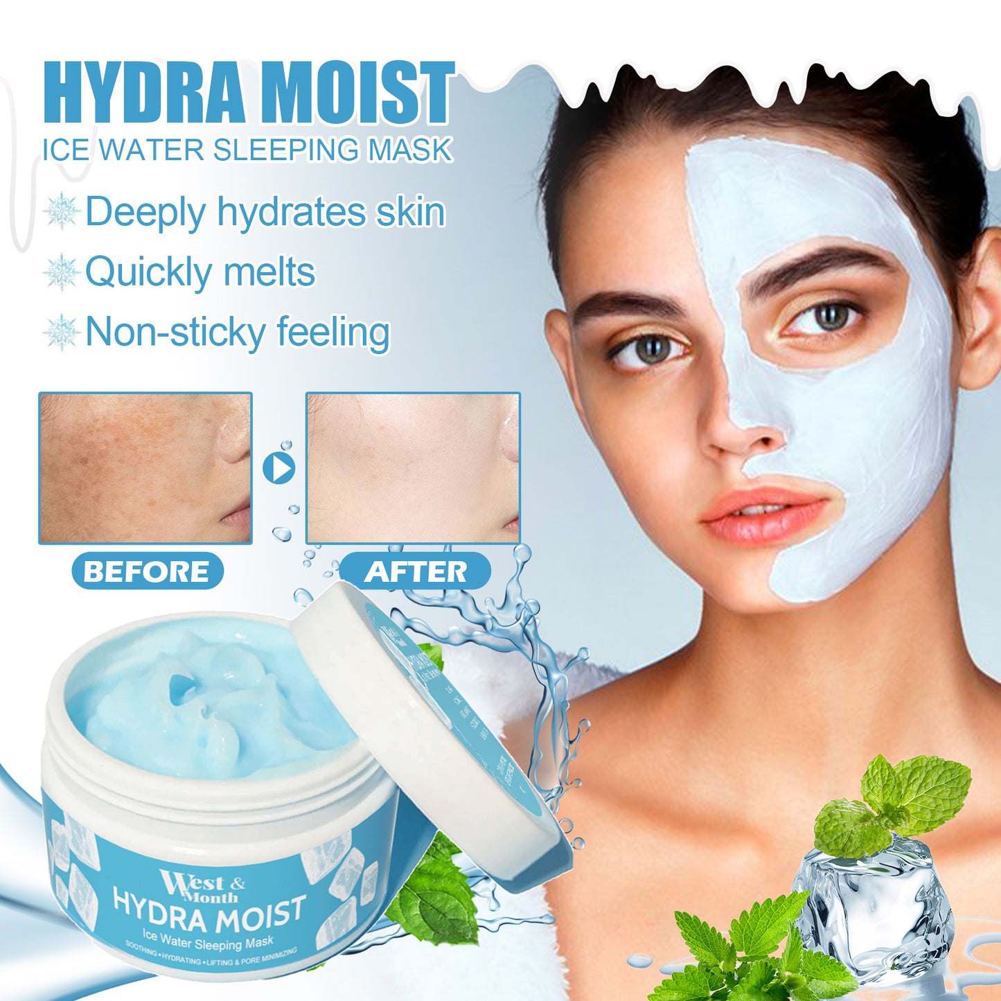 Deep Cleaning Pore Moisturizing Facial Mask