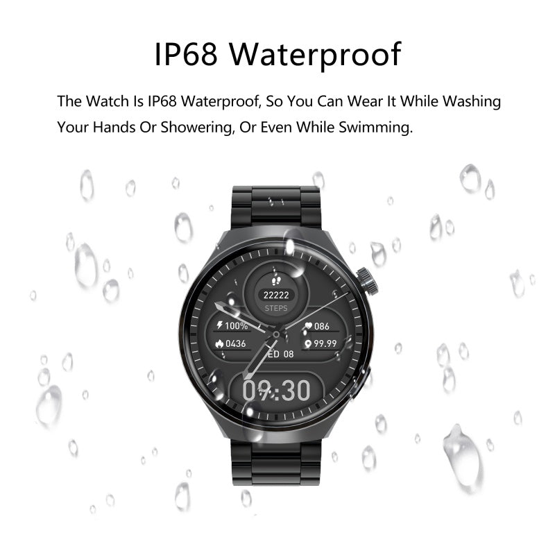 SENBONO V19 Business Smart Watch  Answer Calls, HR, Waterproof