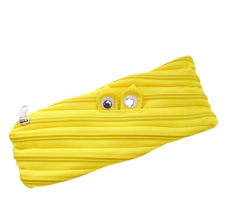 Monster Mouth Zipper Bag  Fun Pencil & Cosmetic Pouch