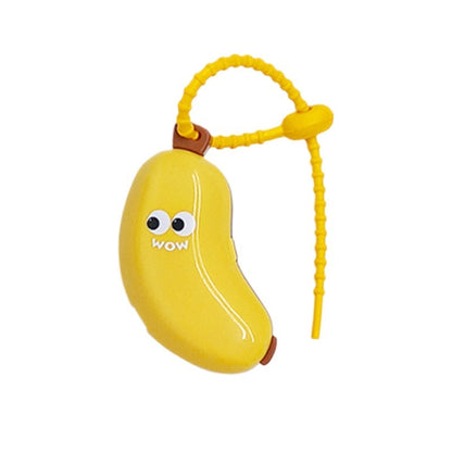 Banana Toothbrush Buddy  Kids’ Suction Holder & Cover
