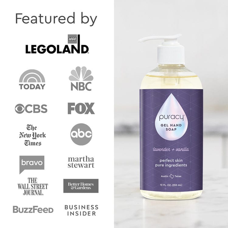 Puracy Gel Hand Soap (Plant-Derived, Family-Friendly, High-Use Value)