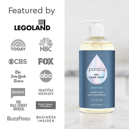 Puracy Gel Hand Soap (Plant-Derived, Family-Friendly, High-Use Value)